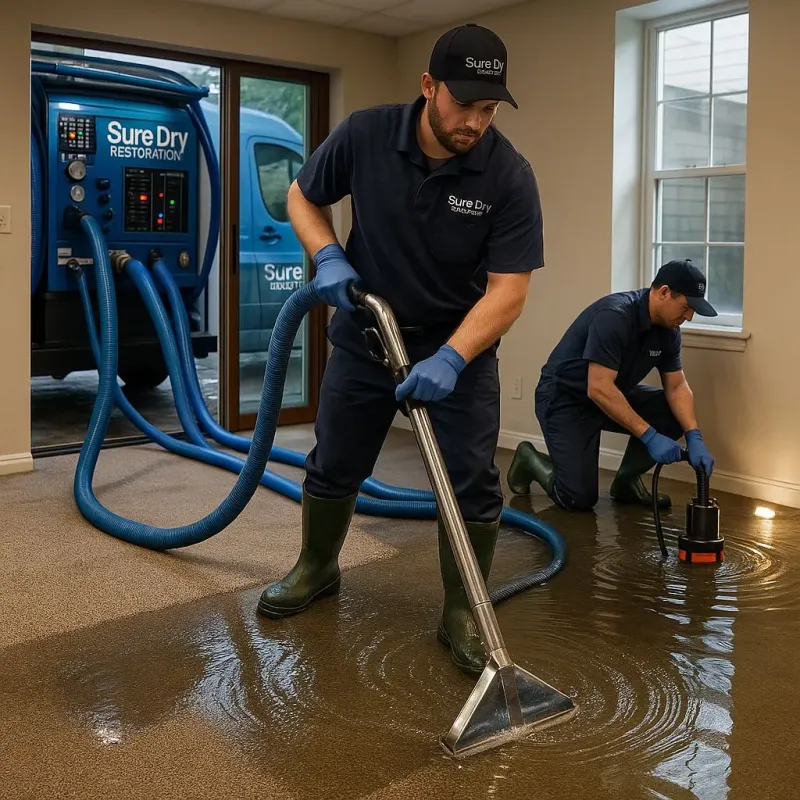 Water Extraction and Removal process in Cayucos, CA